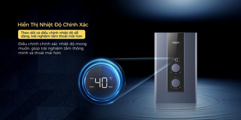 Máy nước nóng trực tiếp Aqua 4500W AEI45E-FP3B(VN) _ Có bơm