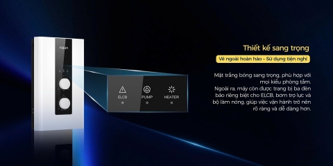 Máy nước nóng trực tiếp Aqua 4500W AEI45M-EP1W(VN) _ Có bơm