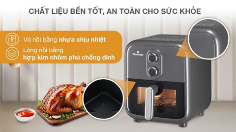 Nồi chiên không dầu BlueStone 7 lít AFB-5858
