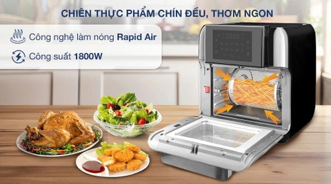 Lò chiên không dầu BlueStone 10 lít AFB-5888