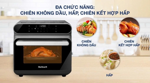 Lò chiên không dầu hơi nước BlueStone 24 lít AFB-5895