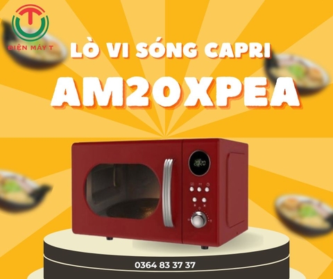 LÒ VI SÓNG ÂM HOẶC ĐỂ BÀN CAPRI AM20XPEA