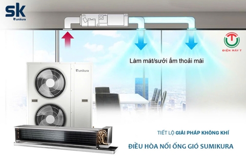 Điều hòa âm trần nối ống gió Sumikura ACS/APO-600 _ 3 Pha