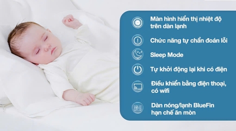 Máy lạnh AQUA Inverter 1 HP AQA-RUV10RB2
