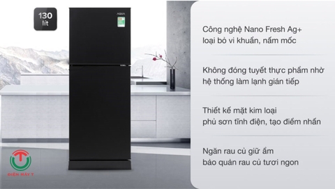 Tủ lạnh Aqua 130 lít AQR-T150FA(BS)