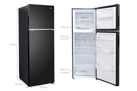 Tủ lạnh ngăn đông trên  228 lít AQR-T278FA(SC)