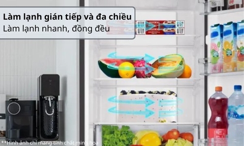 Tủ Lạnh Aqua Inverter 283 Lít AQR-T299FA(SL)