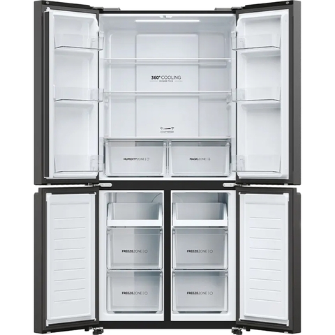 Tủ lạnh Aqua Inverter 469 lít Multi Door AQR-M536XA(GB)