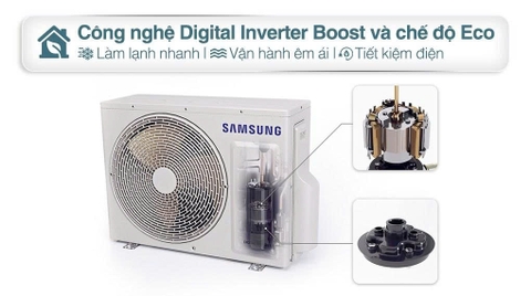 Máy lạnh Samsung Wind-Free Inverter 1 HP AR10CYFAAWKNSV