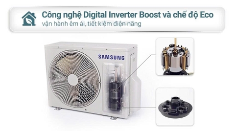 Máy Lạnh Samsung Inverter 1.5 Hp AR13DYHZAWKNSV