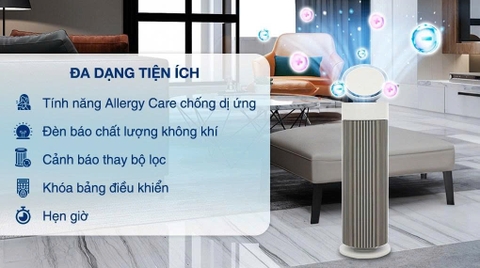 Máy lọc không khí LG PuriCare Aero Booster 55W AS55GGSY0.ABAE