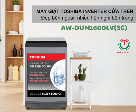 Máy giặt Toshiba Inverter 15 kg AW-DUM1600LV(SG)