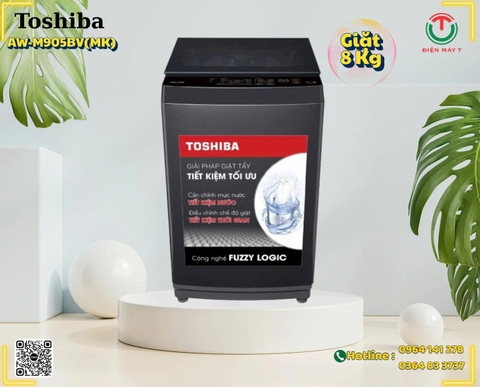 Máy giặt Toshiba 8 kg AW-M905BV(MK)