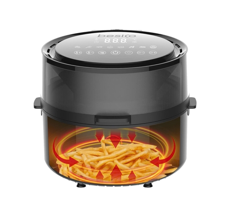 Nồi chiên không dầu Besico 5.5 lít BAF 5.5D