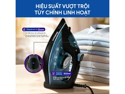 Bàn ủi hơi nước BlueStone SIB-3833 (300ml, 2.400W)