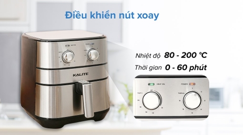 Nồi chiên không dầu Kalite Q5 5 lít