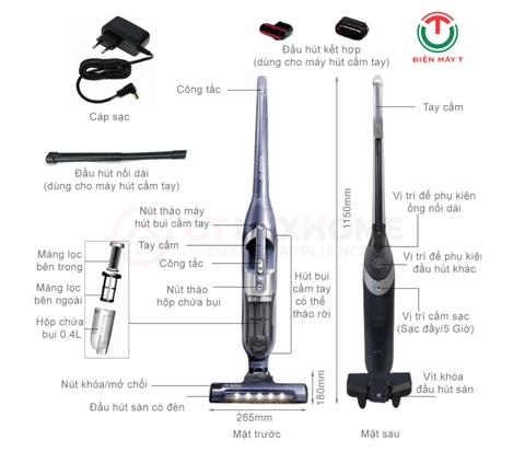 MÁY HÚT BỤI BOSCH BCH3K2851
