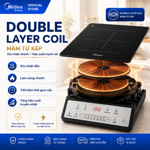 Bếp từ đơn Midea MC-2125DVN 2.100W