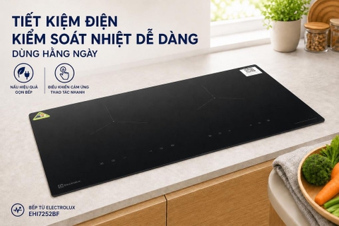 Bếp từ đôi âm Electrolux ​EHI7252BF 5000W