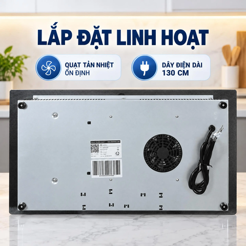 Bếp từ đôi âm Electrolux ​EHI8278BF 5200W