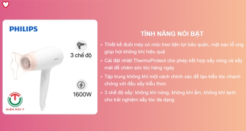 Máy sấy tóc Philips BHD300/10
