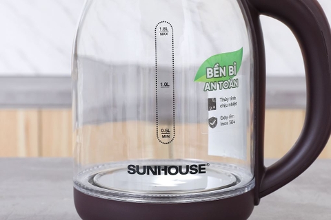 Bình đun siêu tốc Sunhouse 1.8 lít SHD1212