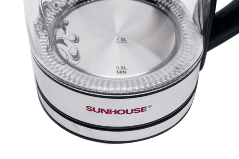 Ấm siêu tốc thủy tinh 1.7L Sunhouse SHD1217 1850W
