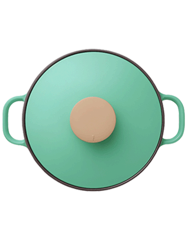 Nồi lẩu Ceramic Hard Anodized POONGNYUN BNPT-24CL(IH) (Size 24cm)