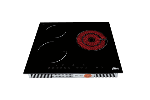 Bếp ba điện từ hồng ngoại Ferroli IC6600BN