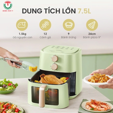 Nồi chiên không dầu COMFEE CAF-75PGP0A0