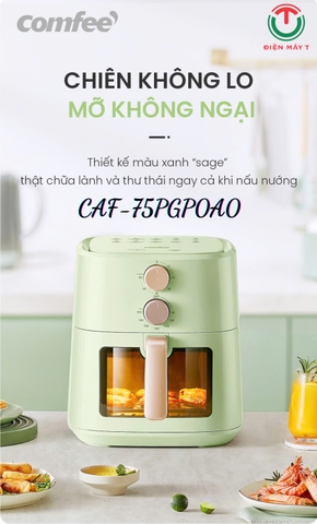 Nồi chiên không dầu COMFEE CAF-75PGP0A0