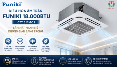 Điều hòa âm trần Funiki 18000btu CC18MMC1