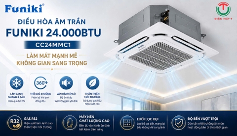 Điều hòa âm trần Funiki 24000btu CC24MMC1