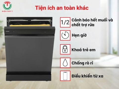 Máy rửa chén thông minh COMFEE CDWEF1533GB-WU-VN