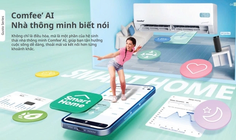 Máy lạnh Comfee Inverter 1 HP CFS-10VGE