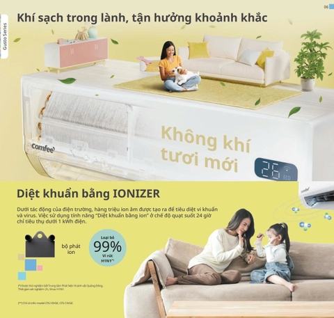 Máy lạnh Comfee Inverter 1.5 HP CFS-13VGE