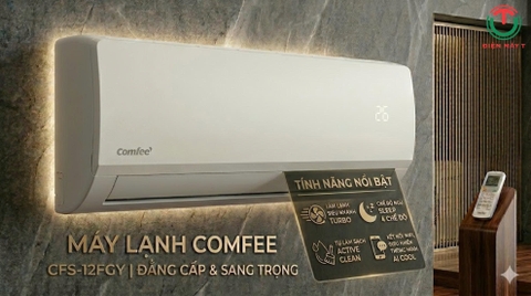 Máy lạnh Comfee mono 1.5 HP CFS-12FGY