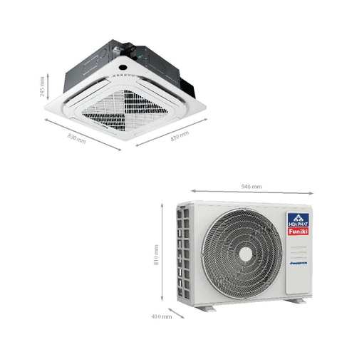 Điều hòa âm trần Funiki 36000BTU inverter CIC36MMC (3pha)