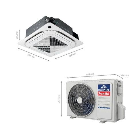 Điều hòa âm trần Funiki 19000BTU inverter CIC19MMC