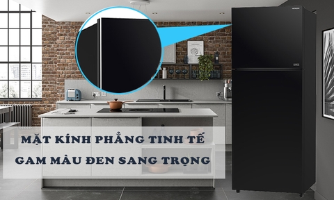 Tủ Lạnh Hitachi Inverter 390 Lít R-FVY510PGV0 (GBK)