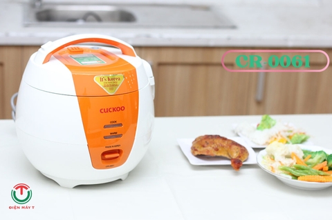 NỒI CƠM ĐIỆN CUCKOO CR-0661 DUNG TÍCH 1.8 LÍT (MÀU CAM)