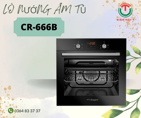 LÒ NƯỚNG ÂM TỦ CAPRI CR 666B