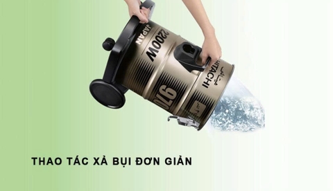 Máy hút bụi Hitachi CV-950F 24CV(BK) 2000W