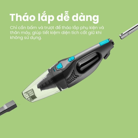 Máy hút bụi cầm tay Comfee CVC-SBLA1(B)