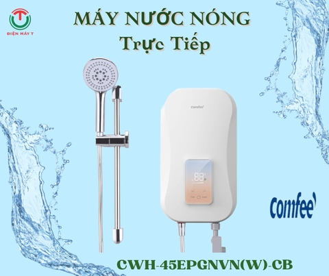Máy tắm nước nóng trực tiếp COMFEE CWH-45EPGNVN(W)-CB _ Hàng chính hãng