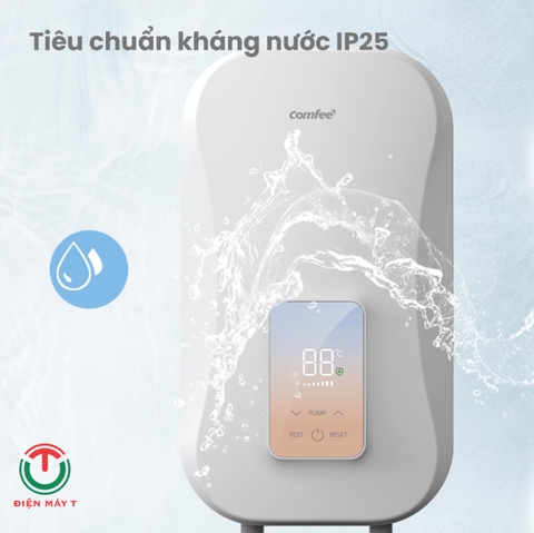 Máy tắm nước nóng trực tiếp COMFEE CWH-45EPGNVN(W)-CB _ Hàng chính hãng