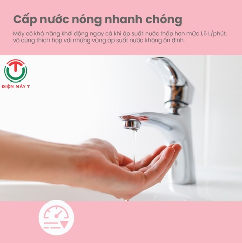 Máy tắm nước nóng trực tiếp COMFEE CWH-45EPGNVN(W)-CB _ Hàng chính hãng