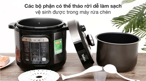 Nồi áp suất điện đa năng Tefal 6 lít CY601868 _ Hàng chính hãng