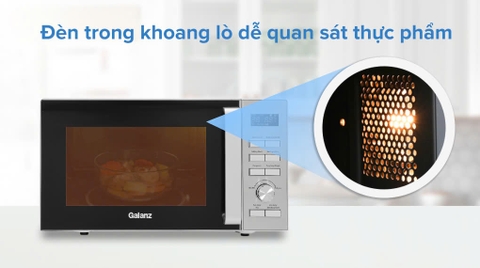 Lò vi sóng có nướng 25 lít Galanz D90D25ETL-ZWA