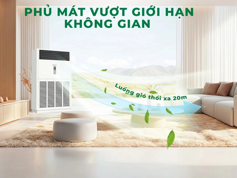 Điều hòa tủ đứng Nagakawa 1 chiều Inverter 100.000 BTU NIP-C100R2G85
